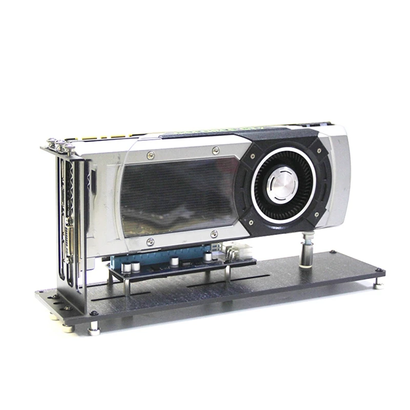 بطاقة الرسومات السوداء قوس عمودي PCI Express الدعامة جبل حامل حامل لحالة الكمبيوتر 3 فتحة GPU الرف 3090 4090