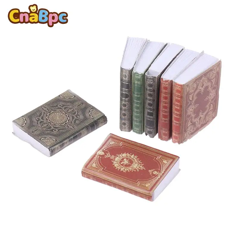 50pcs Dollhouse Miniature Books Flip Books Furniture Model Fun Bookstore Little Man Book Accessories For Dolls House Scene Decor