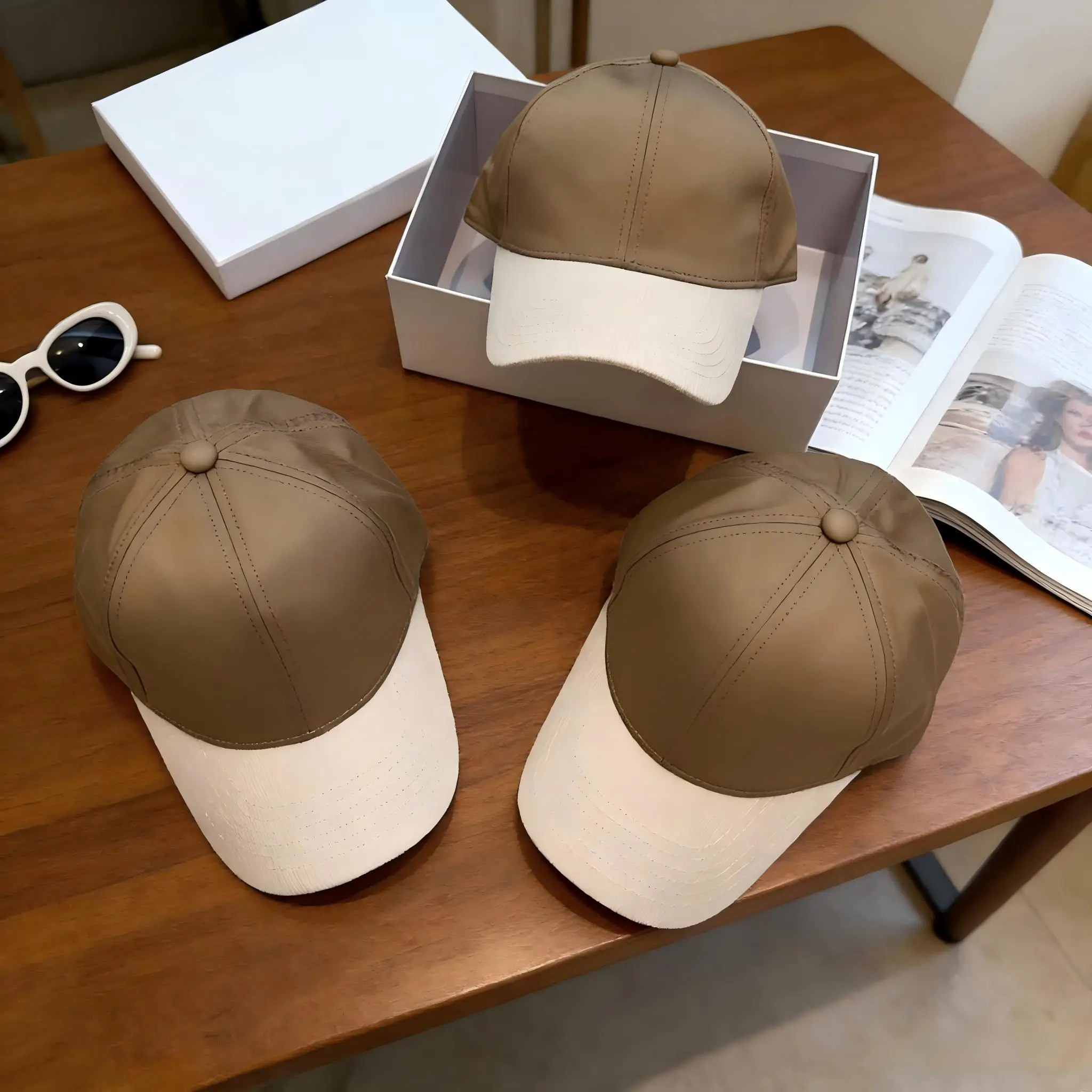 

Стильная и модная минималистичная бейсболка, высококачественное исполнение, в стиле хип-хоп, качественная солнцезащитная кепка, универсальная кепка-уточка.