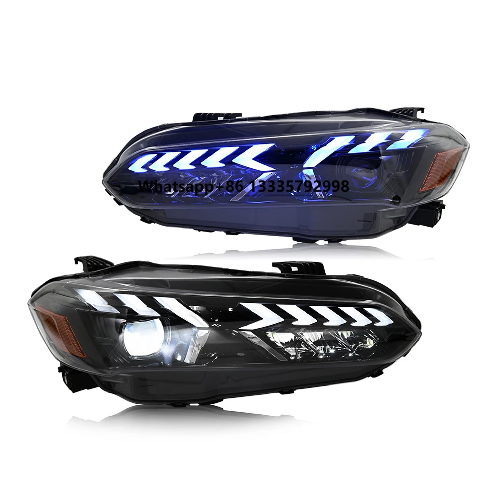 

Factory New Design Led Headlight for 2022 Honda Civic 11th Gen Headlight Assembly