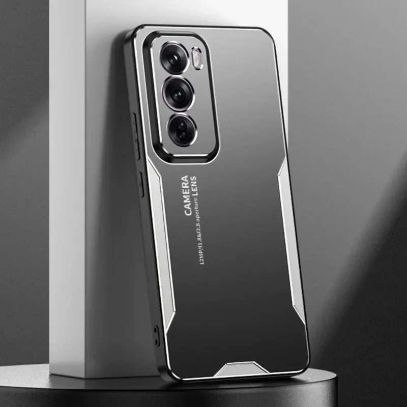 

Задняя крышка из алюминиевого сплава для Oppo Reno 13 12 Pro 11 F 10 Reno 7 8 9 Pro Plus K12 K11X A79 A58 A38 4G5G Сейсмический защитный корпус
