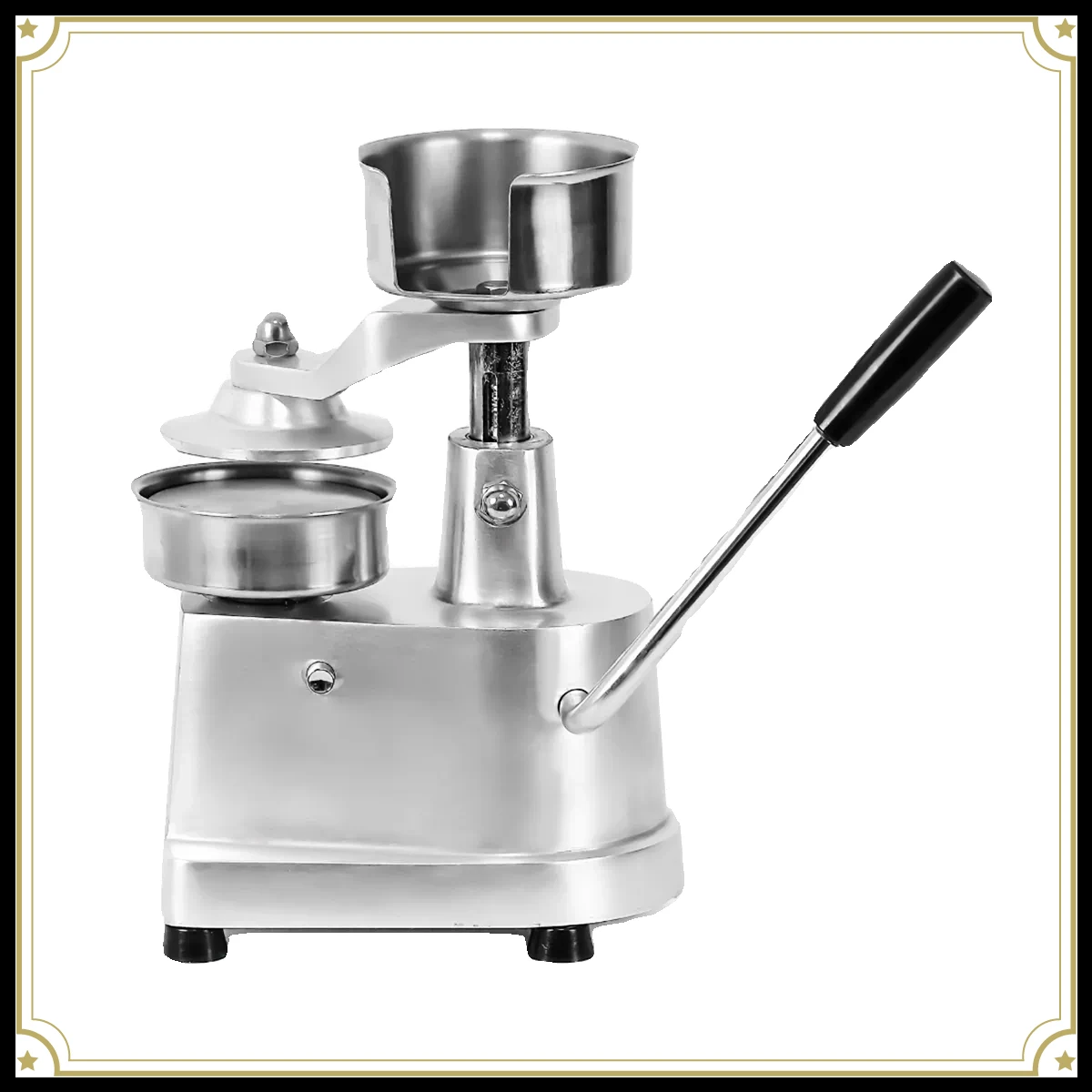 Meat Pie Press Machine Commercial Hamburger Meat Mold Press Cake Manual Beef Meat Mold Household Stall
