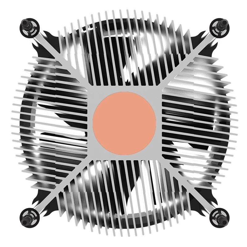 Cooler Master i30 i50 i50C MINI CPU Cooler для Intel LGA1150 1151 1155 1200 для AIO и M-ATX 95 мм, тихий вентилятор