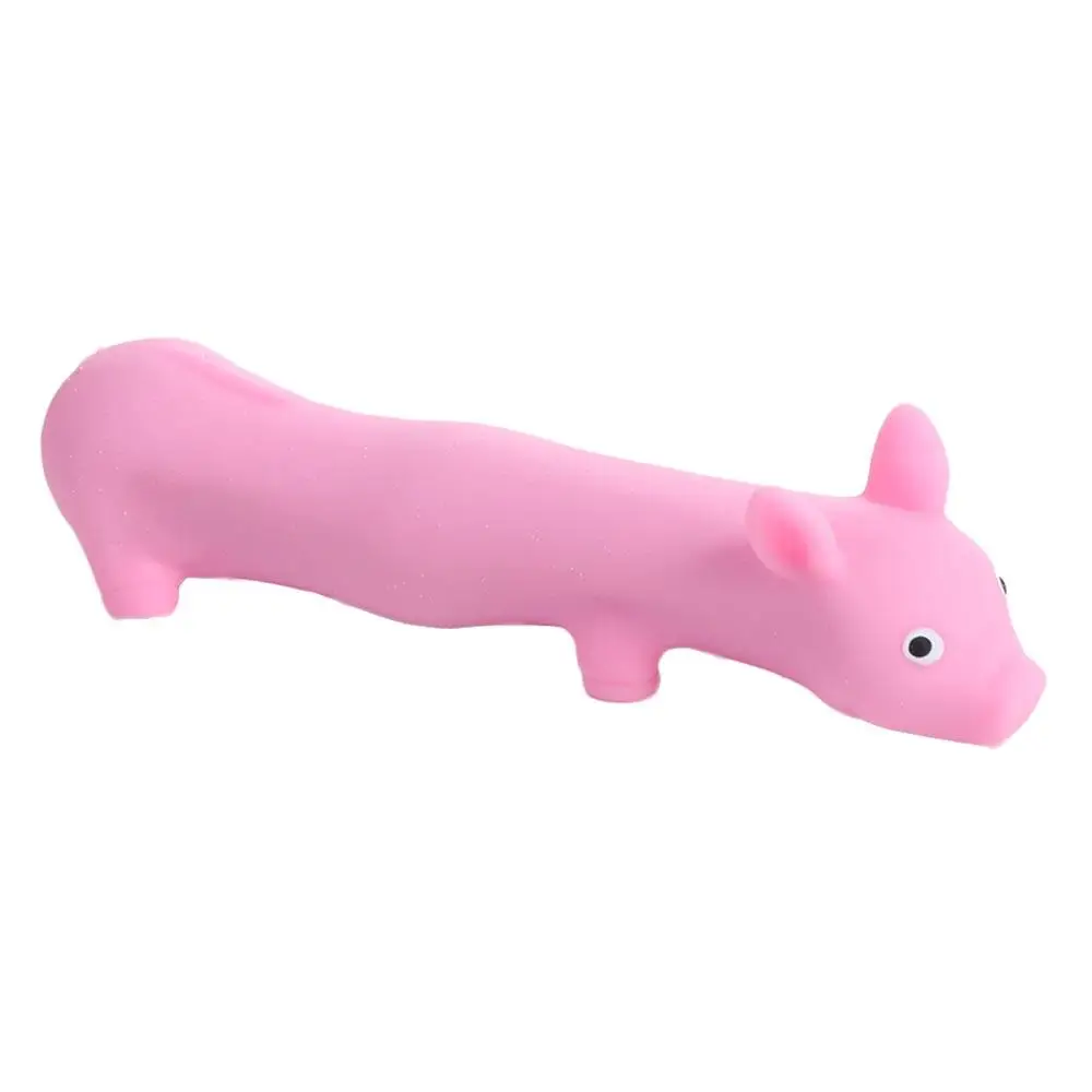 Grappen voor kinderen Schattige hond Fidget Vent Toy Roze Varken Varken Knijpspeeltje Antistress Knijp Varken Stressverlichting Varken Stretch Varken