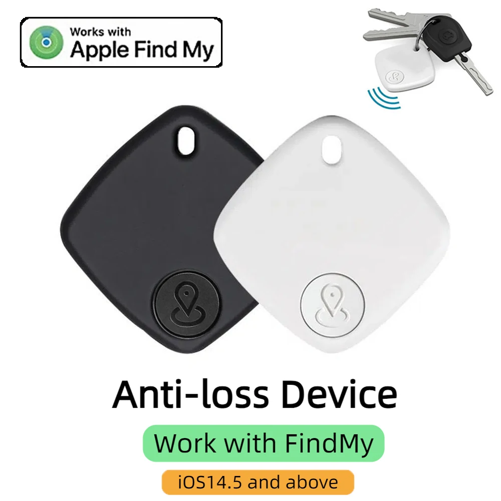 

Mini Smart Airtag GPS Positioning Anti-Lost Device For iPhone iPad iOS Find My App Bluetooth Tracker Key/Pet/Kid Locator Finder