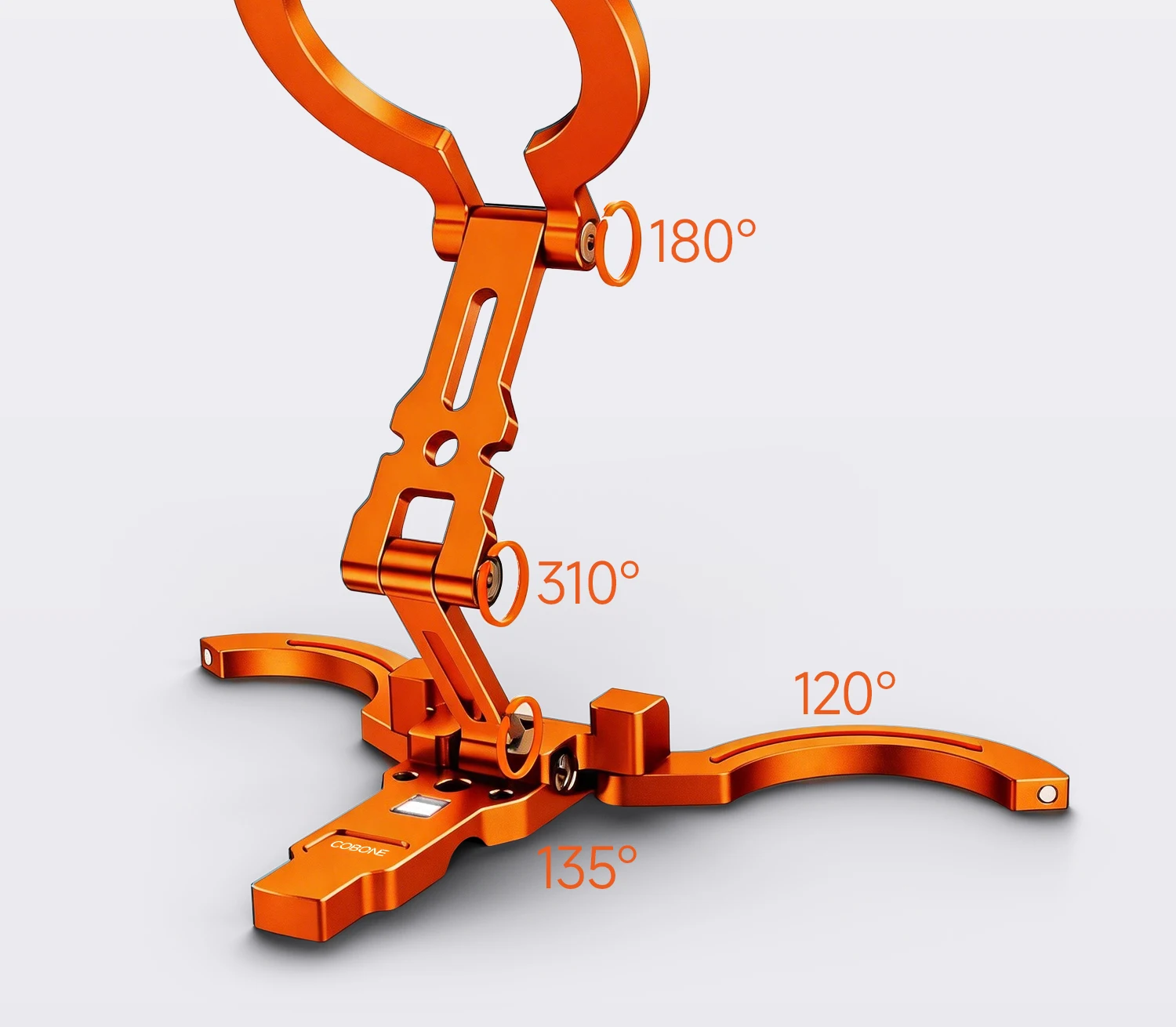 XILETU COBONE Doppelseitiger Magnetischer Handyhalter Ultraflaches Faltbares Desktop-Stativ 1/4-Zoll-Schnittstelle für iPhone Täglicher Gebrauch – Detail 10