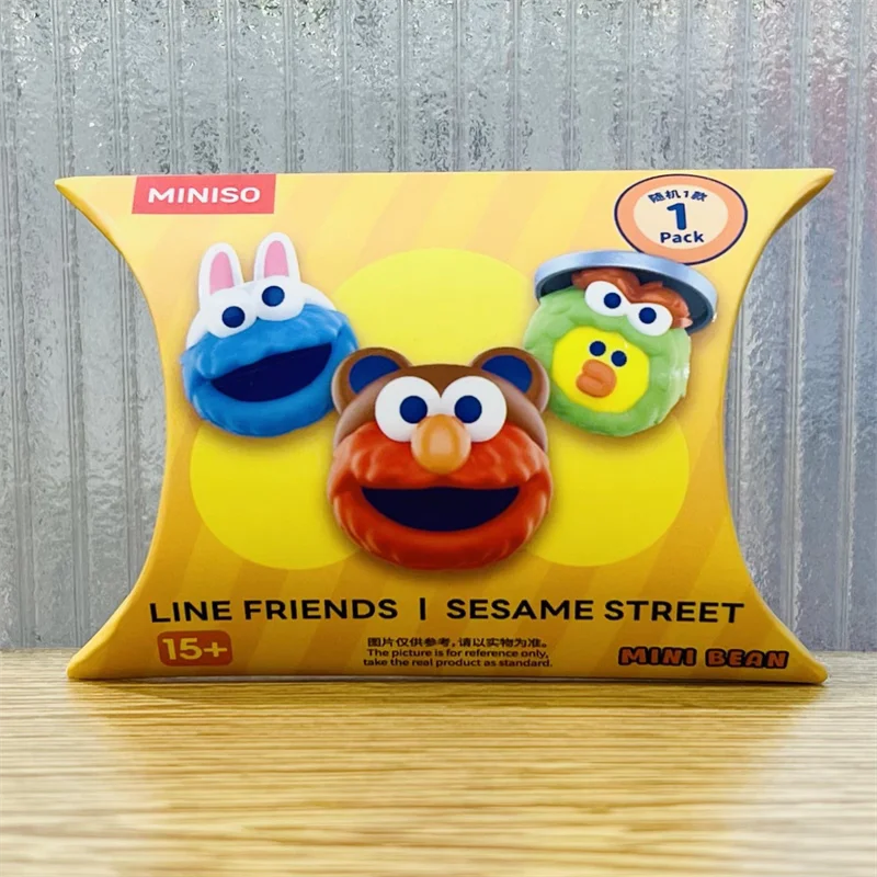 

Original Sesame Street Mini Blind Box, Cute Cartoon Pendants, Desktop Ornaments Figurines Decorative Toys As Gifts For Friends