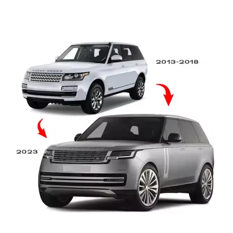 New Facelift Upgrade Body Kit for 2013-2017 Land Rover Range Rover Vogue L405 Upgrade to 2023 Vogue L460 Accessories Auto Parts