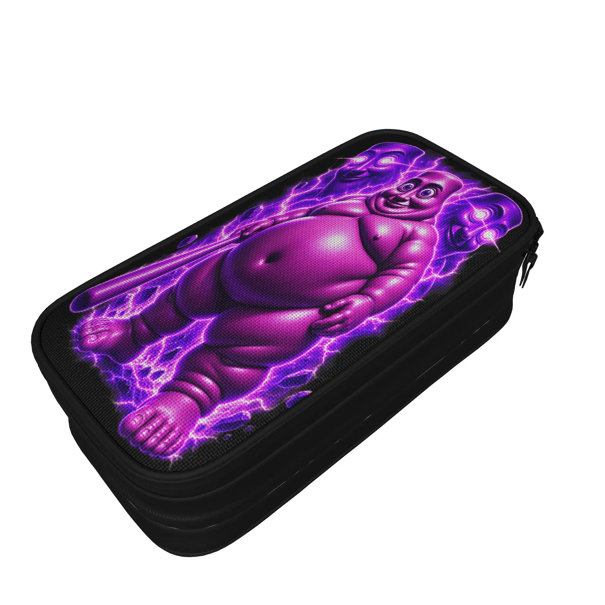 Fat Tung Sahur Meme Brainrot Unhinged Laser Beam Eyes Pencil Case School Pencil Cases Students Pencil Bag School Stationery