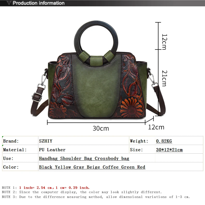 Relief Printed Handbag Women Shoulder Bag Luxurious Designer Classic Circular Pocket Retro New High-quality Gift Crossbody Bag