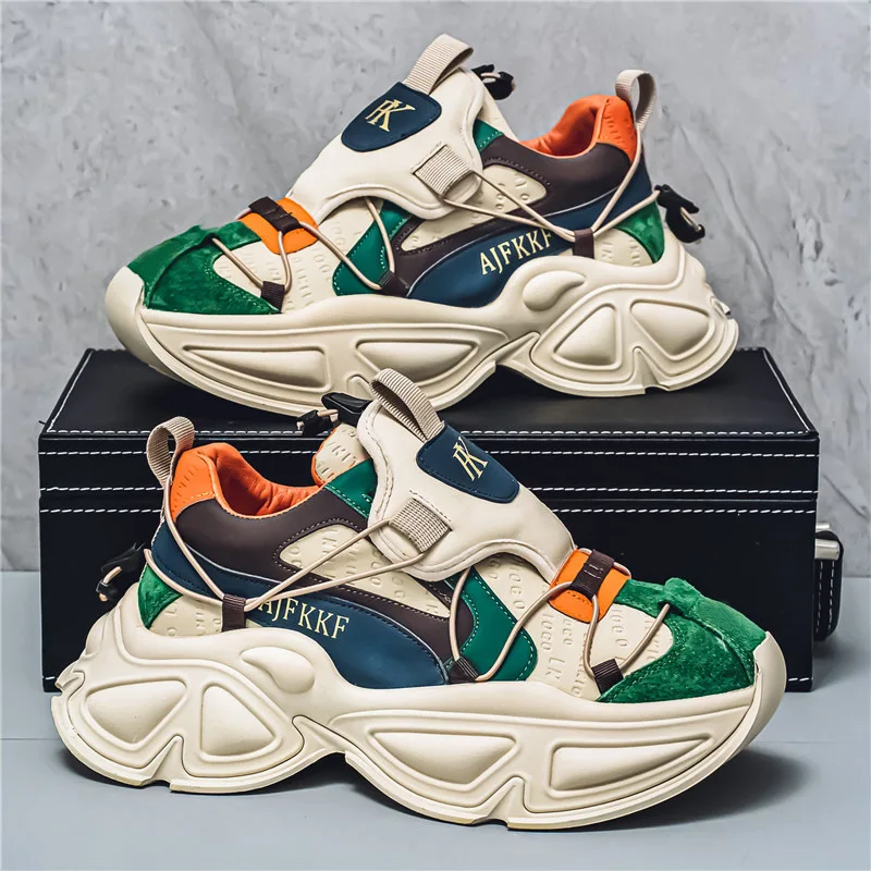 

Мужские кроссовки на платформе, дышащая удобная спортивная обувь, мужские высококачественные легкие трендовые уличные повседневные кроссовки Zapatillas Hombre