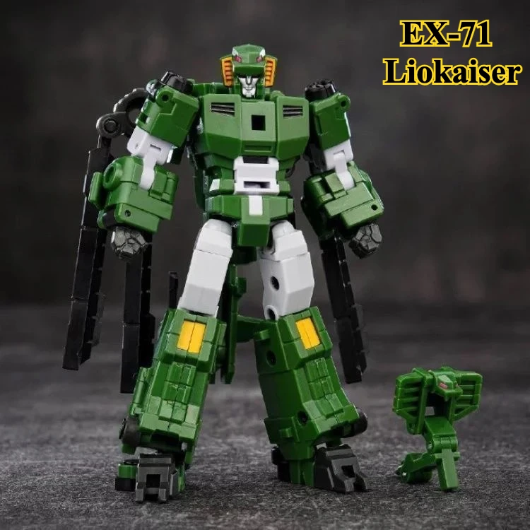 IN MAGAZZINO Trasformazione di fabbrica di ferro Liokaiser SE EX-71 EX71 Viper FANG OF BOTIS Action Figure giocattolo