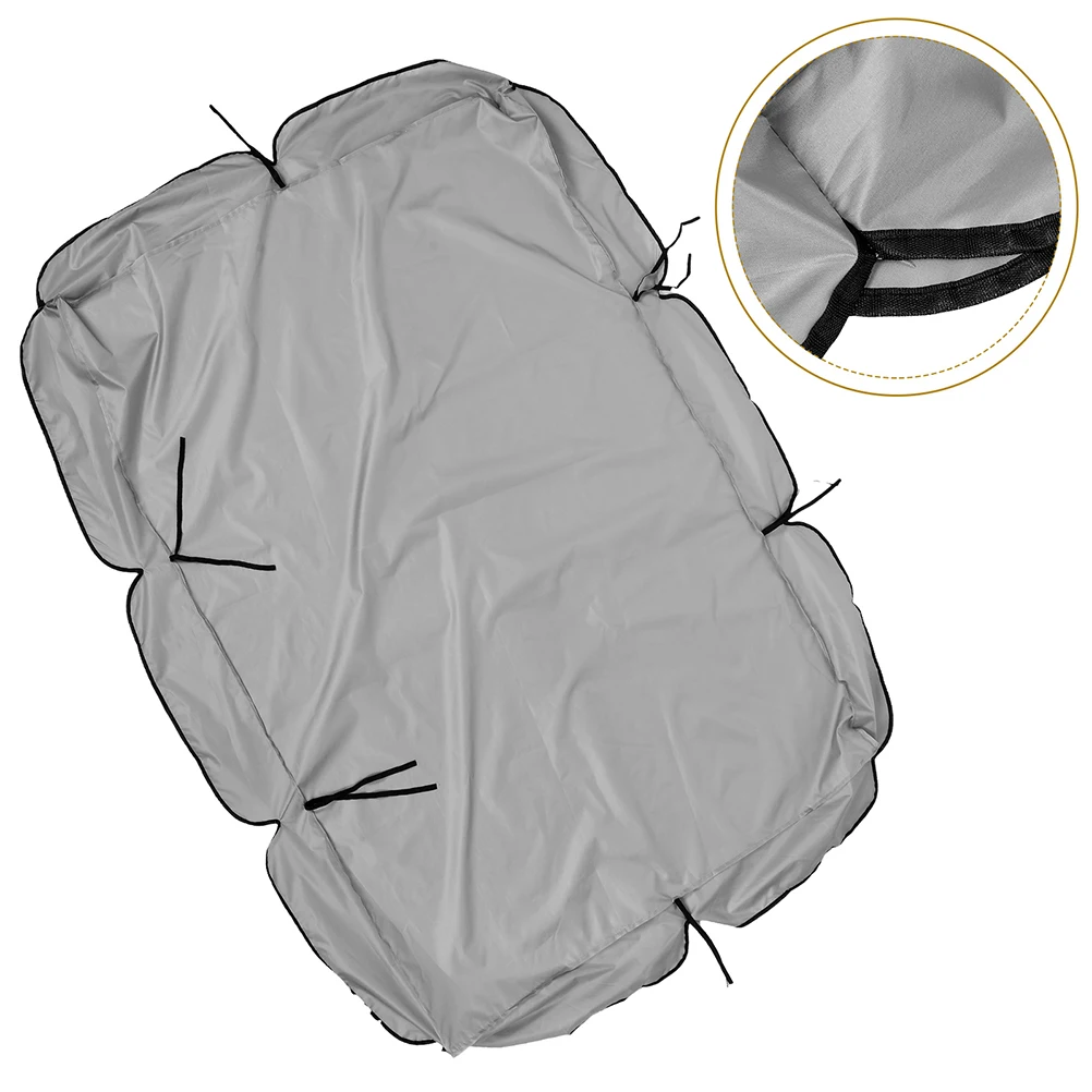 

190T Outdoor Swing Cover 190x132x15cm Sunshade Canopy Replacement Hanging Chair Protector Waterproof UV Resistant Lightweight