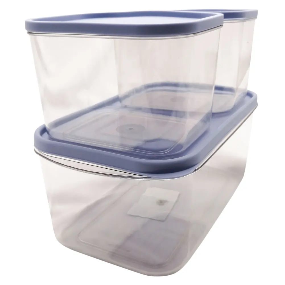 

1 set 1 Set Stackable Refrigerator Food Containers Fresh-Keeping Organizer Box For Fridge Vegetable Fruit Storage Kitchen Supply