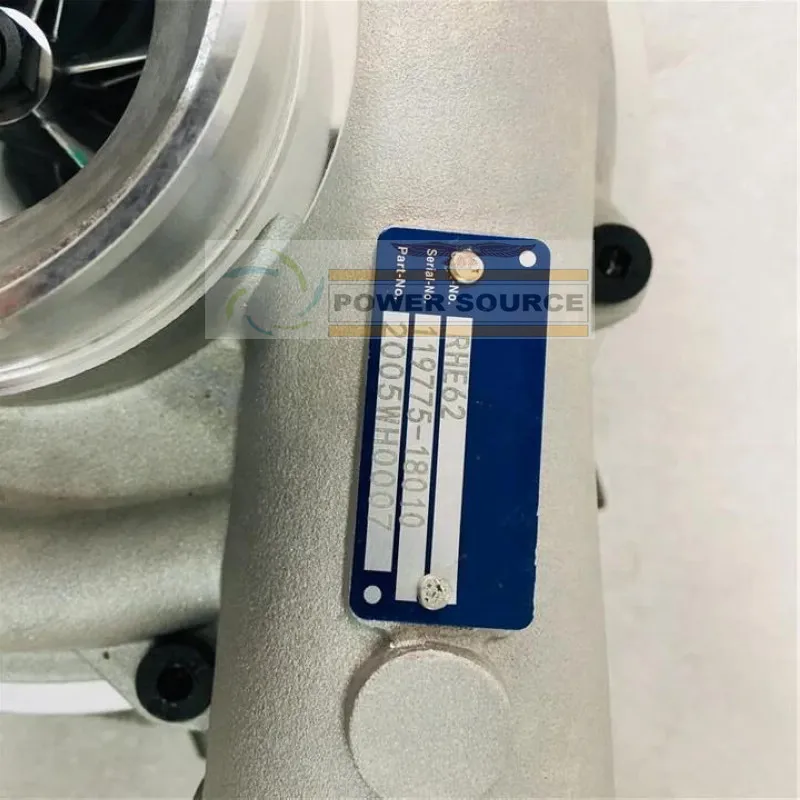 توربو RHE62 119775 -18010 11977518010 الشاحن التربيني 119775 VB18008 VC18008 VD18008 لـ Yanmar Marine 6LY-STE 41.64L 4164ccm 350HP #5