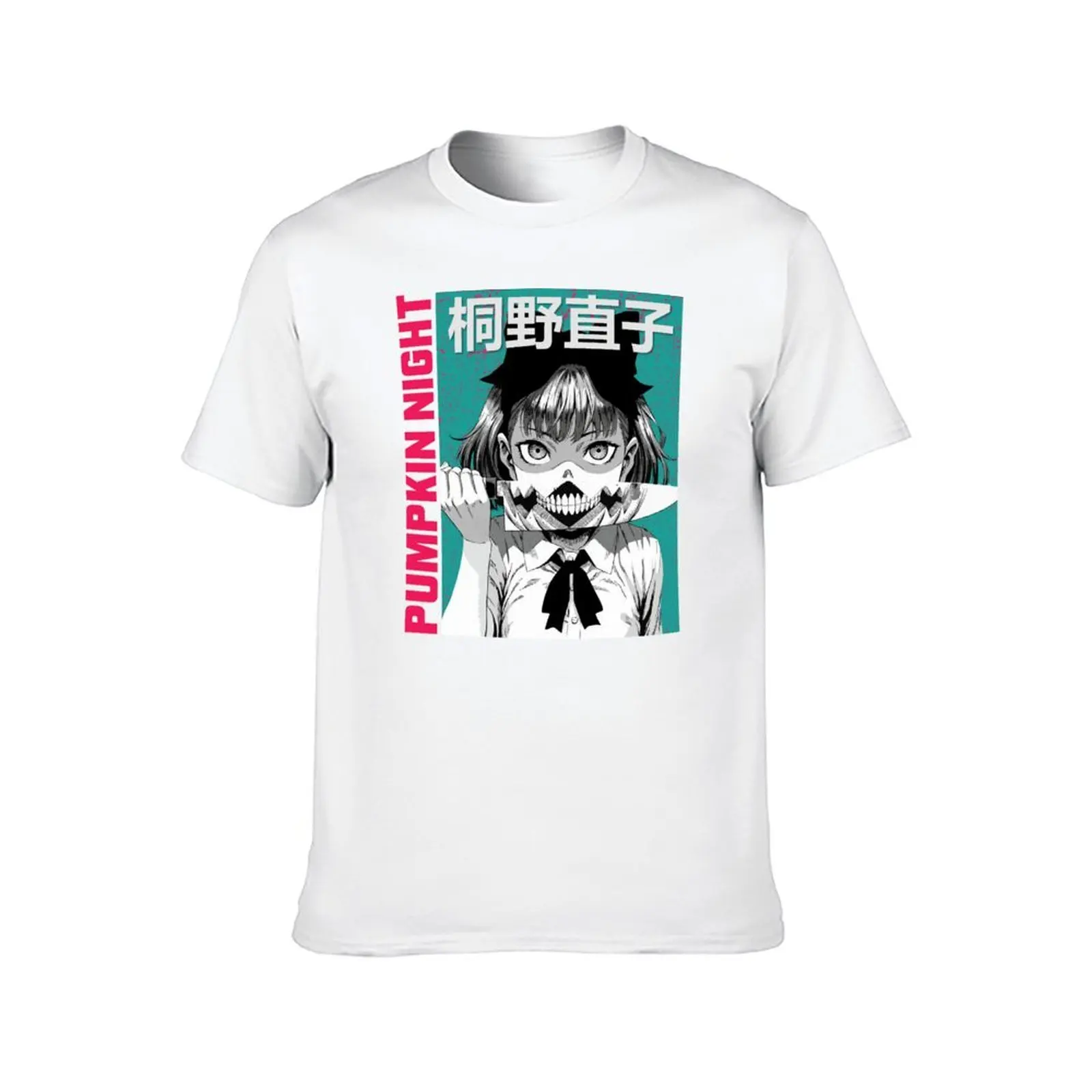 تي شيرت Pumpkin Night Naoko تي شيرت للرجال قطن تي شيرت 100%