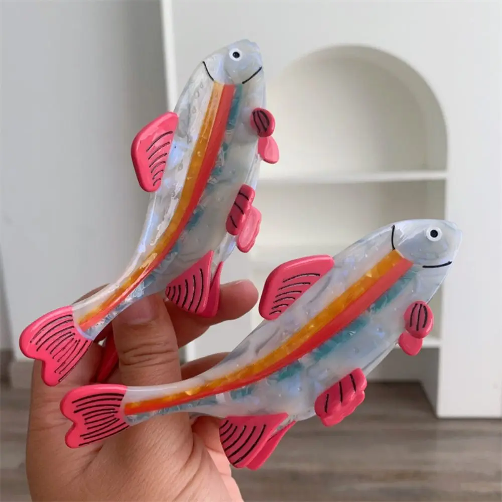 

Cute Ocean Animal Hair Clip Acetic Acid Korean Style Headwear Small Fish Hair Claw Creative Hair Accessories Geometry Shark Clip