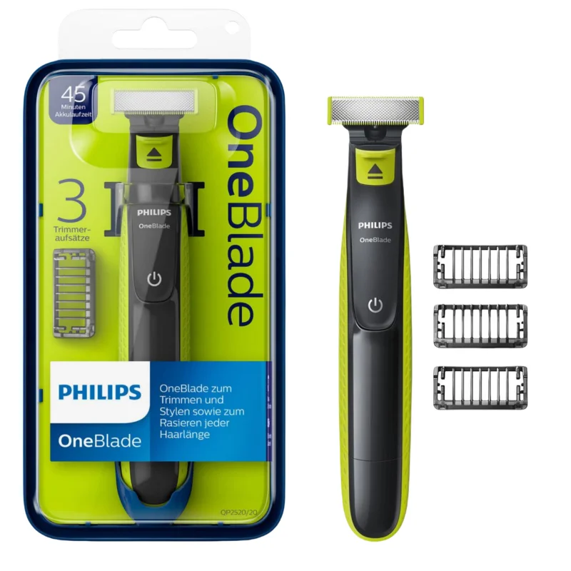 Philips Norelco OneBlade QP2520/70 Electric Trimmer and Shaver