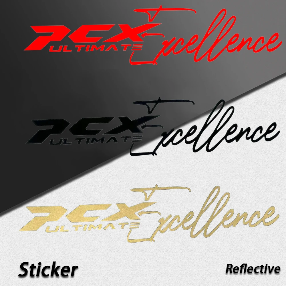 Reflective Stickers Motorcycle Modification Accessories Scooter PCX Decoration Waterproof Decal For HONDA PCX PCX125 150 160