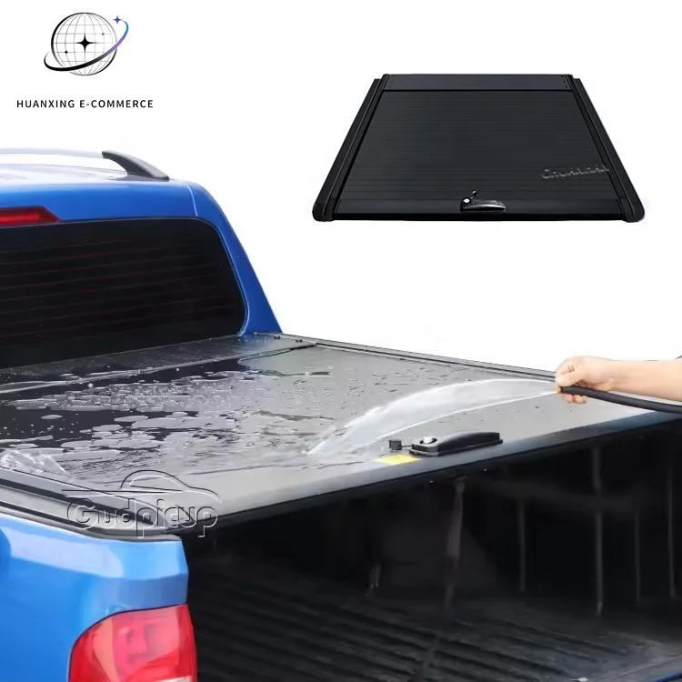 Benext Low Profile Off-Road 4x4 Tonneau Cover for  F150 Pickup Truck Bed Compatible Models Tacoma Tundra Isuzu GMC NP300