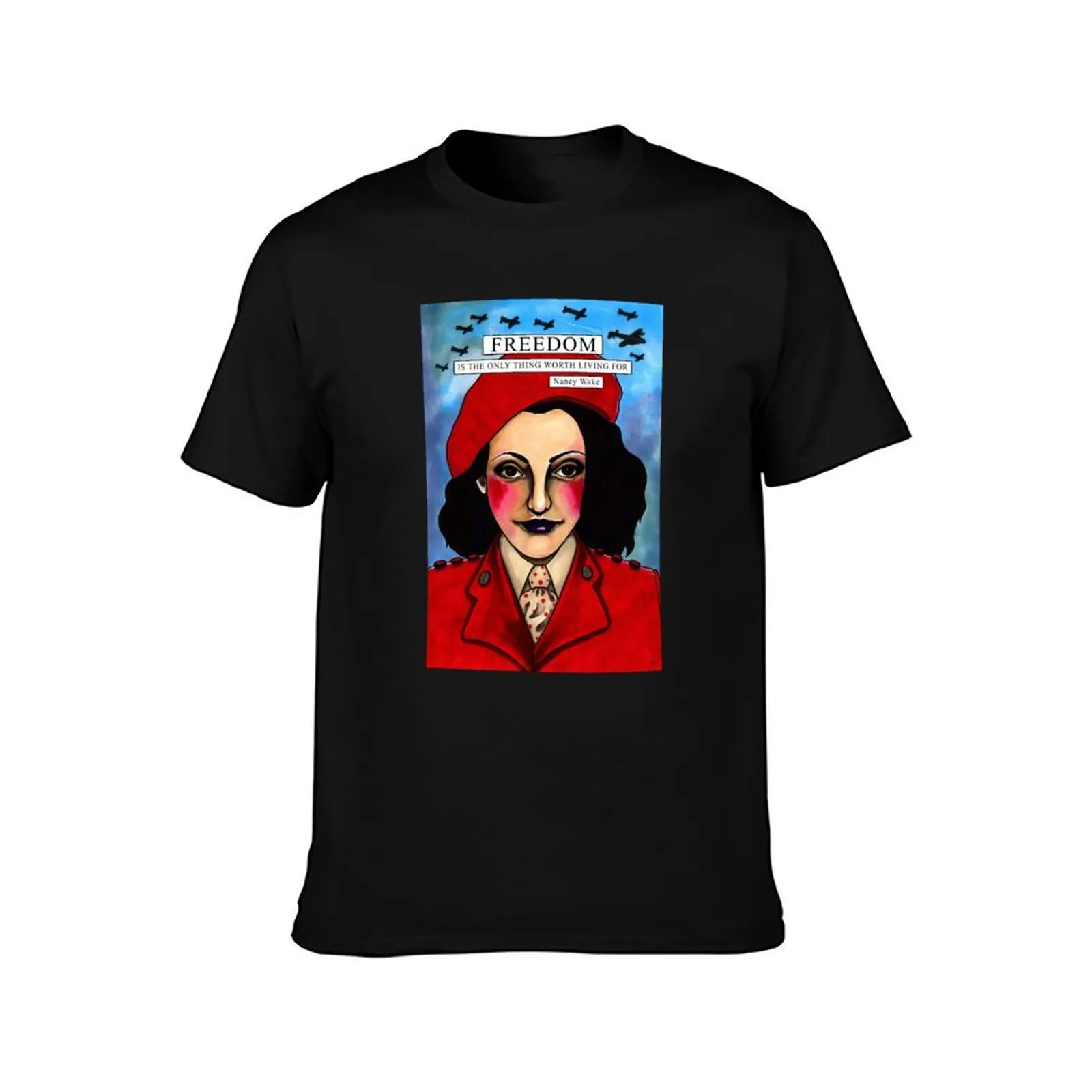Nancy White Mouse Wake T-Shirt Novelty Graphic Tee Shirt T-Shirt