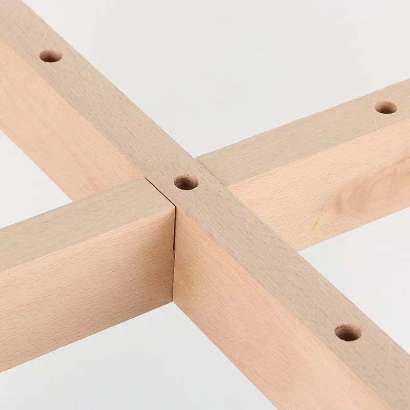 New Arrival Solid Wood Stool Legs Wooden Stool Legs Chair Legs Chairs Accessories Office Furniture Stylish Simple Wooden Legs image 6