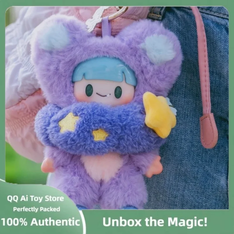 

Original Adou Colorful Life Series Blind Box Plush Doll Fluffy Backpack Pendant Collection Plush Doll Trendy Kawii Girl Gift