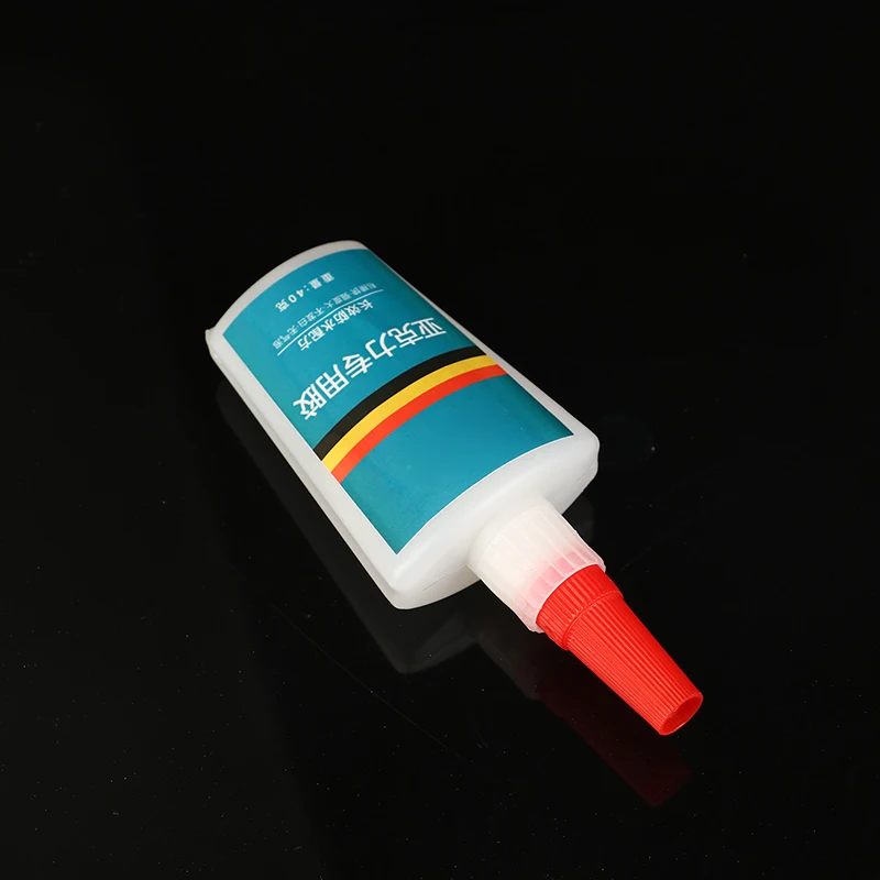 1Pc 40g Strong Instant Acrylic Glue PMMA Adhesive ABS Transparent Plexiglass PVC Plastic Glue Waterproof Fast Curing Glue