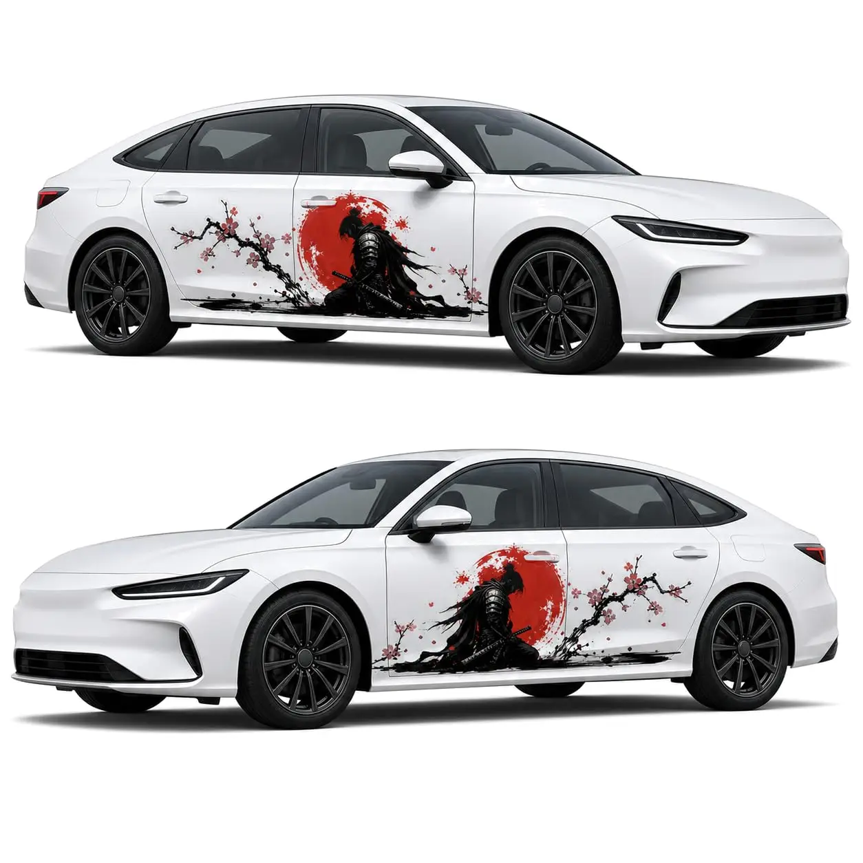 2-unidades-de-calcomanias-para-la-parte-lateral-de-la-carroceria-de-un-coche-con-diseno-de-samurai-y-flor-de-ciruelo-para-decorar-el-panel-de-la-puerta-y-el-exterior-del-vehiculo