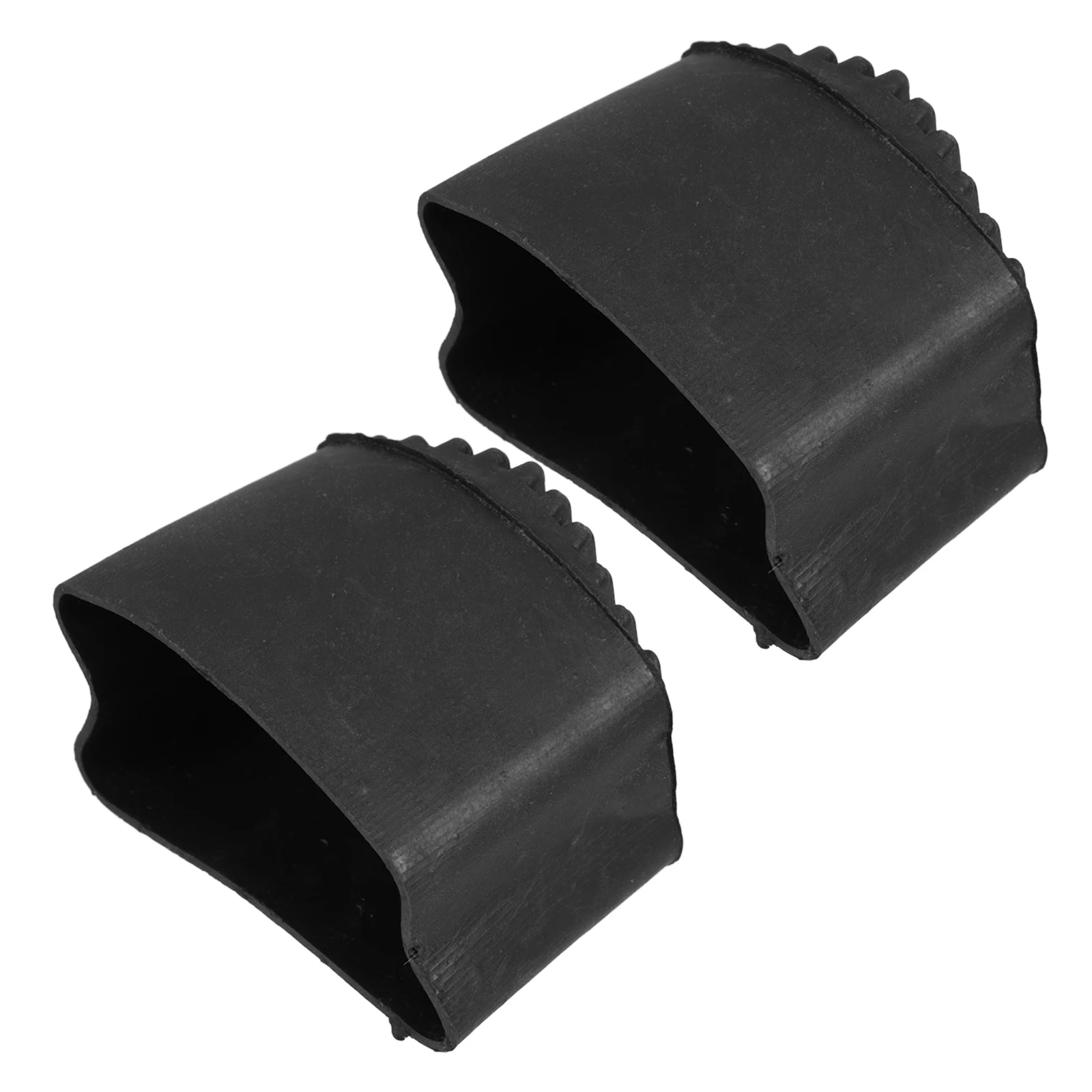 

2Pcs Foldable Ladder Feet Covers Rubber Pads Leg Caps NonSlip Thickened Compact Storage Easy Installation Home Accessories