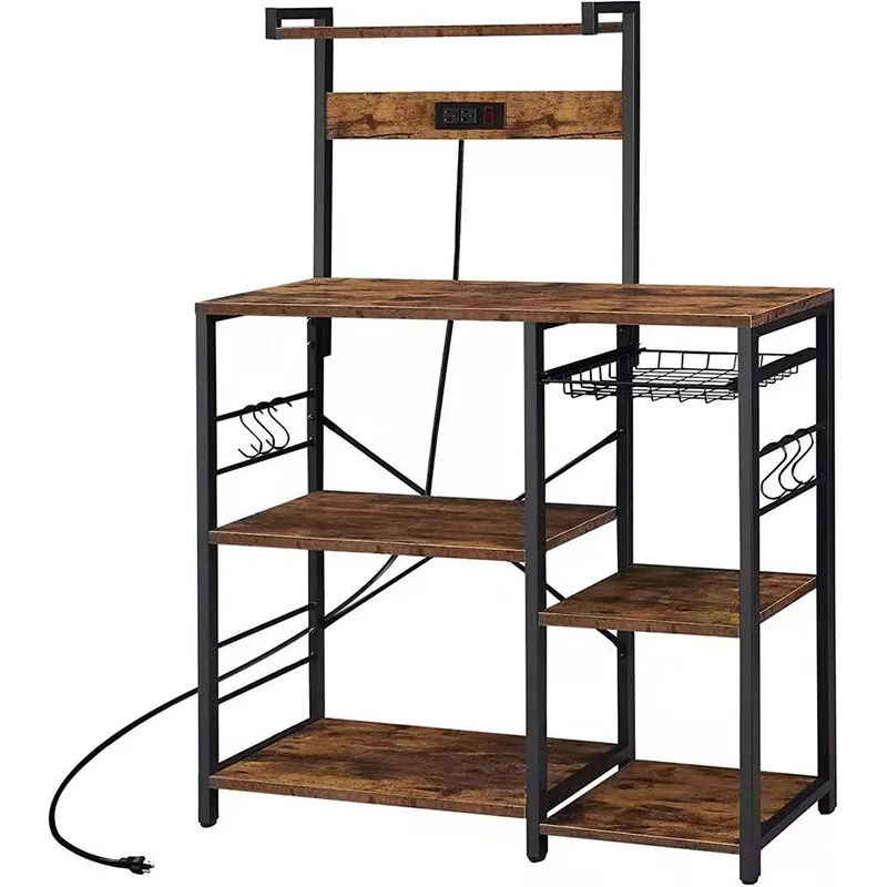 Cross-border kitchen rack, vegetable blue microwave oven rack, electrical shelf