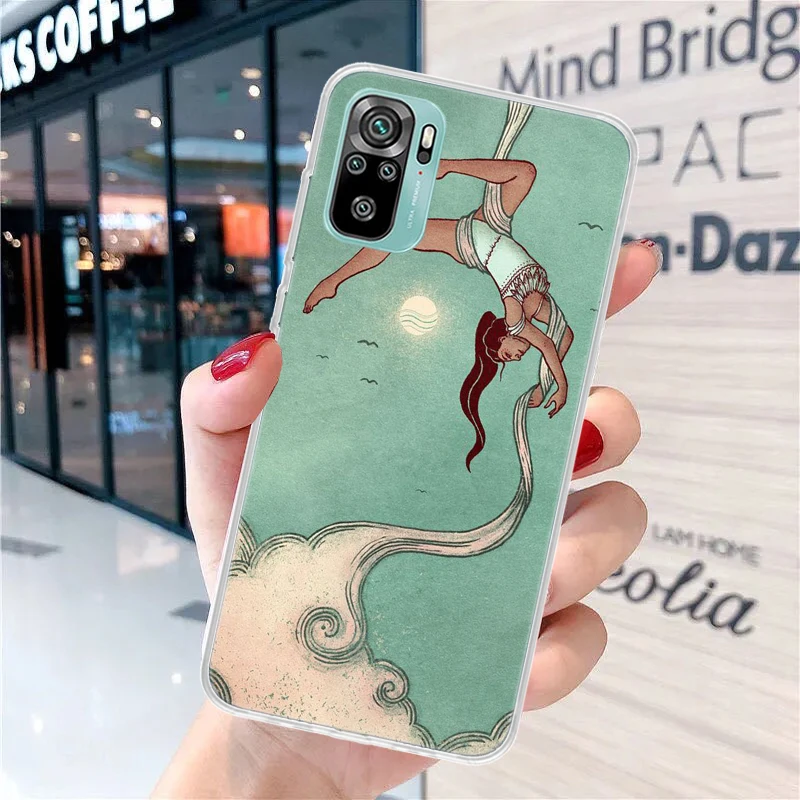 Pole Dancer Dancing Soft Phone Case for Xiaomi Redmi 12 12C 9 9A 9C 9T 10 10A 10C 8 8A 7 7A 6 6A K20 Pro K40 Cover Coque