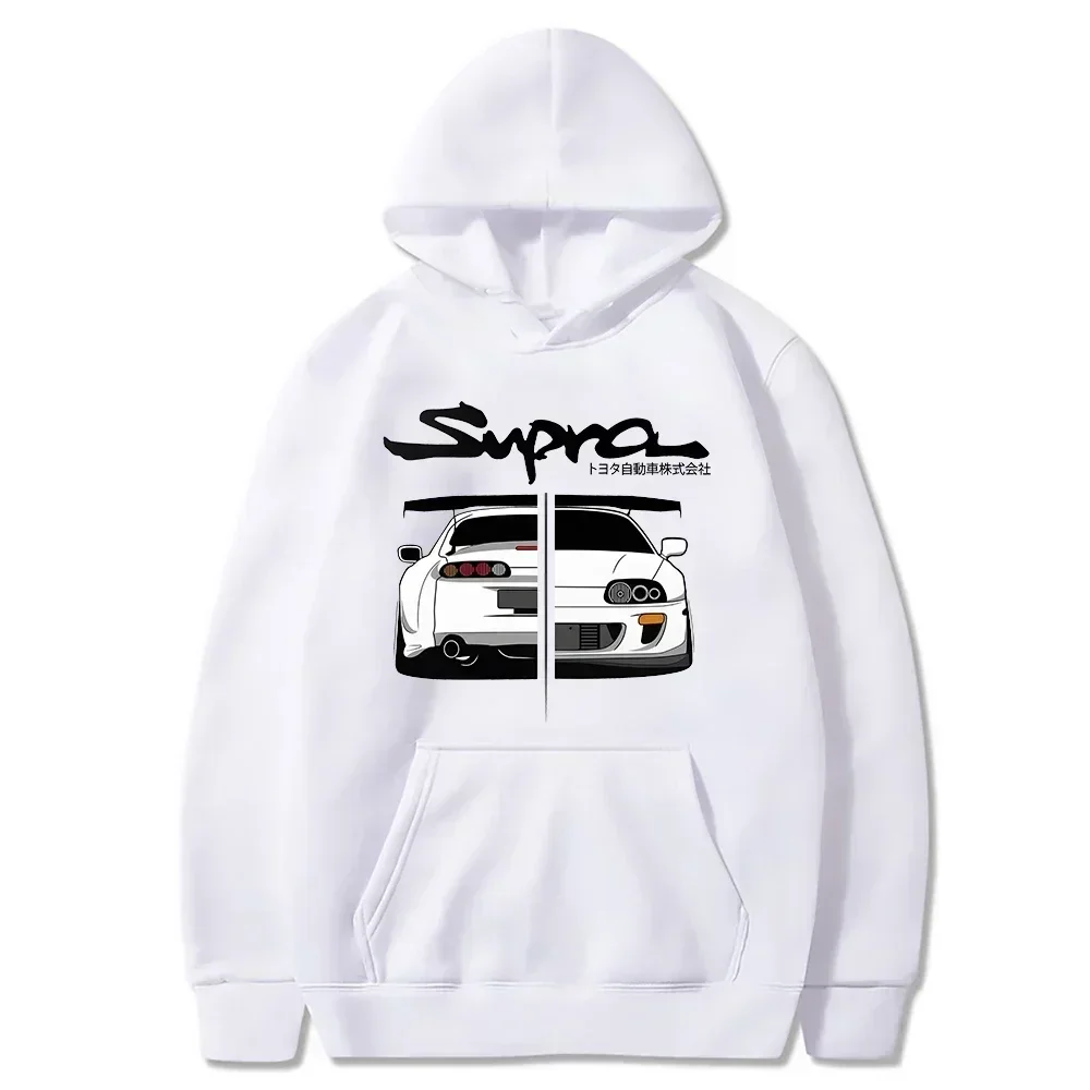 Supra Print Street Trend Heren Dames Sweatshirt met capuchon Herfst Winter Dagelijks Outdoor Vakantie Fitness Casual losse warme sportkleding