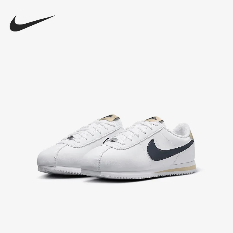 Zapatillas Nike Cortez Retro, zapatos informales ligeros de cuero sintético para jóvenes DM0950-114