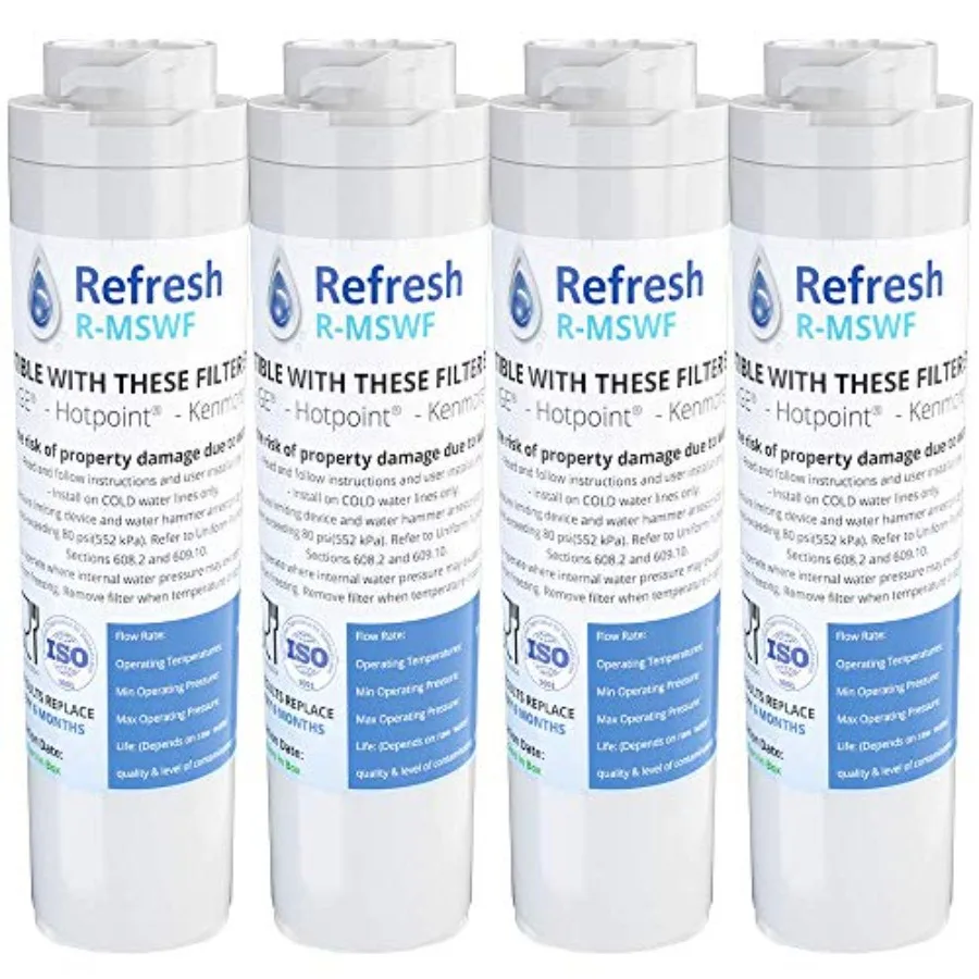 

Сменный фильтр для воды для холодильников GE MSWF Tier1 RWF1062, Aquafresh WF282, Arrowpure APF-1800, AQUACREST AQF-MSWF и Ice P