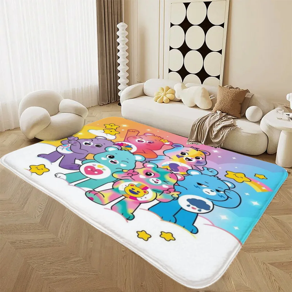 Care Bears Large Size Living Room Rug Light Luxury Sofa Floor Mat Full Shop Home Room Bedroom