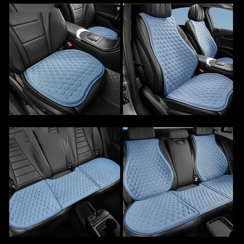 Suitable for Car Honeycomb Seat Cushion Gel Seat Cushion Summer Universal Silicone Cooling Seat Cushion