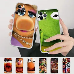 Disney The Muppets Phone Case For iPhone 15 14 11 12 13 Mini Pro XS Max Cover 6 7 8 Plus X XR SE 2020 Funda Shell