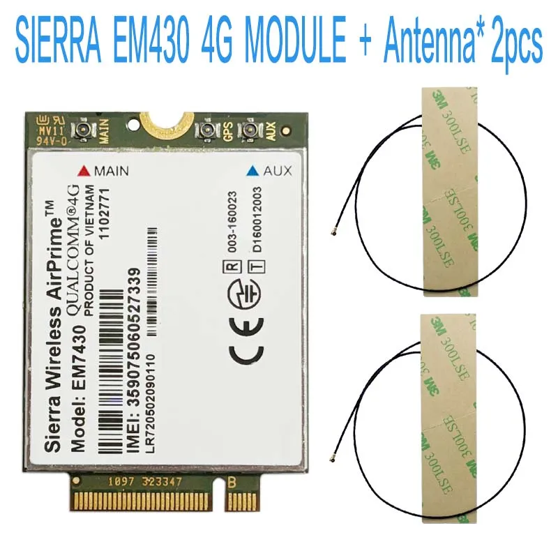 Wdxun Em7430 4G Module Gobi6000 Gat6 300M 4G Kaart Em7430 M2 Module