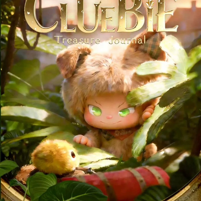 Коллекционная фигурка-сюрприз Cluebie Treasure Journal в закрытой коробке, подвеска, брелок, аниме-кукла Cluebie, декоративная игрушка, подарок