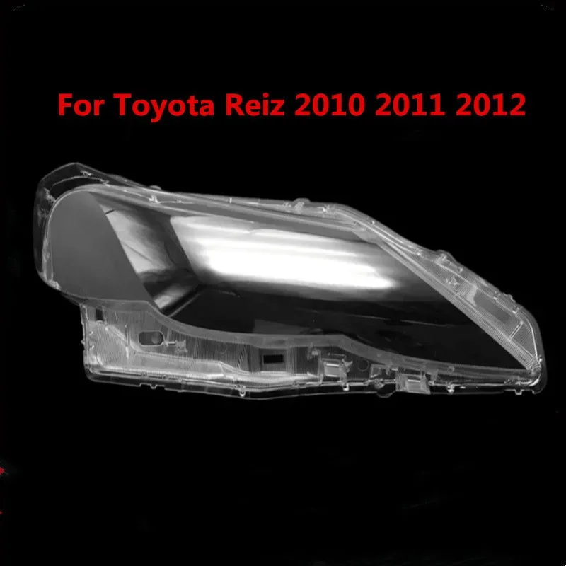 HTTCY For Toyota Reiz 2010 2011 2012 Headlamp Cover Headlight Lens Shell Transparent Lamp Shade Replace Original Lampshade