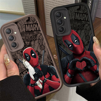 Marvel Deadpool Silicone Phone Case for Samsung Galaxy A24 A55 A35 A25 A15 A05 A05S A13 A23 A12 A22 A32 A52 A52S A71 A72 A51