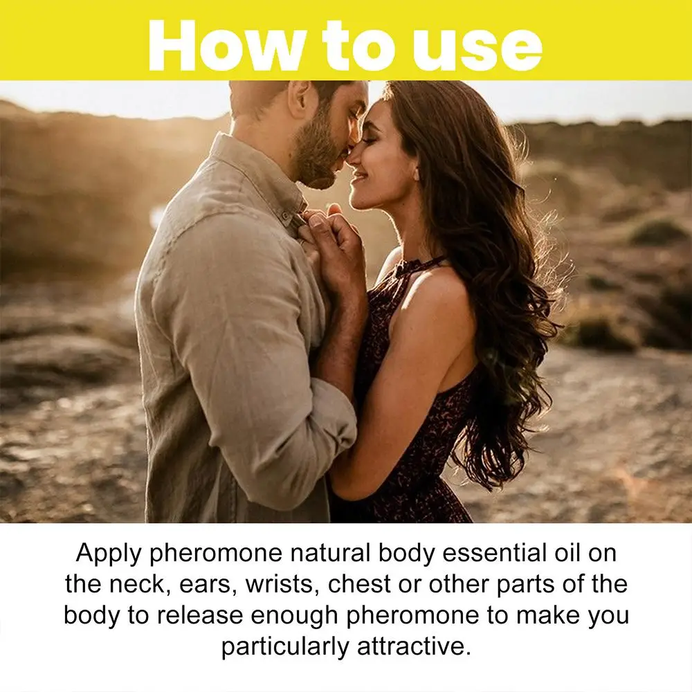 Pheromone Perfume Oil For Men Women Long-lasting Natural Refreshing Body Perfume Fragrance Pheromone 10ml Essential Oil S5C3