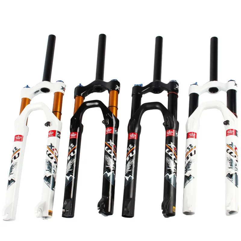 

STLF LUTU Magnesium Alloy Bicycle Front Fork Mountain Bike Oil air Fork Mtb 26/27.5/29 Inch Manual Lock Bike Parts