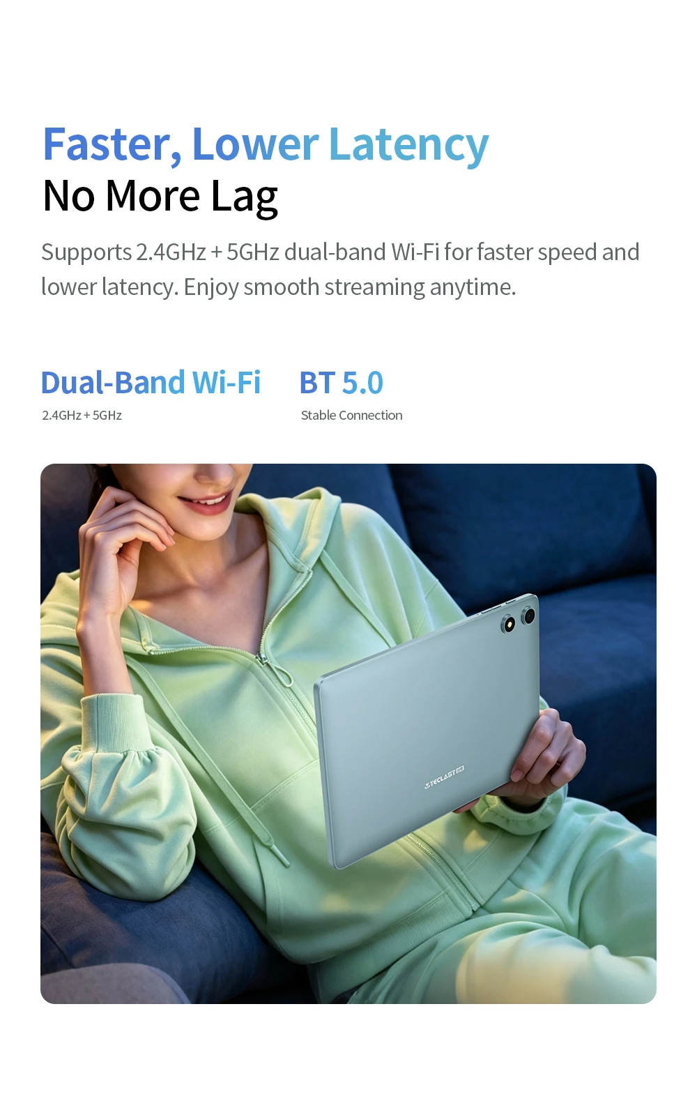 Teclast P35 10.1' Tablet Android 16 3GB (+13GB Virtual) 32GB Lightweight 6000mAh Battery Tablets TDDI Full Lamination with Case Keyboard Stylus