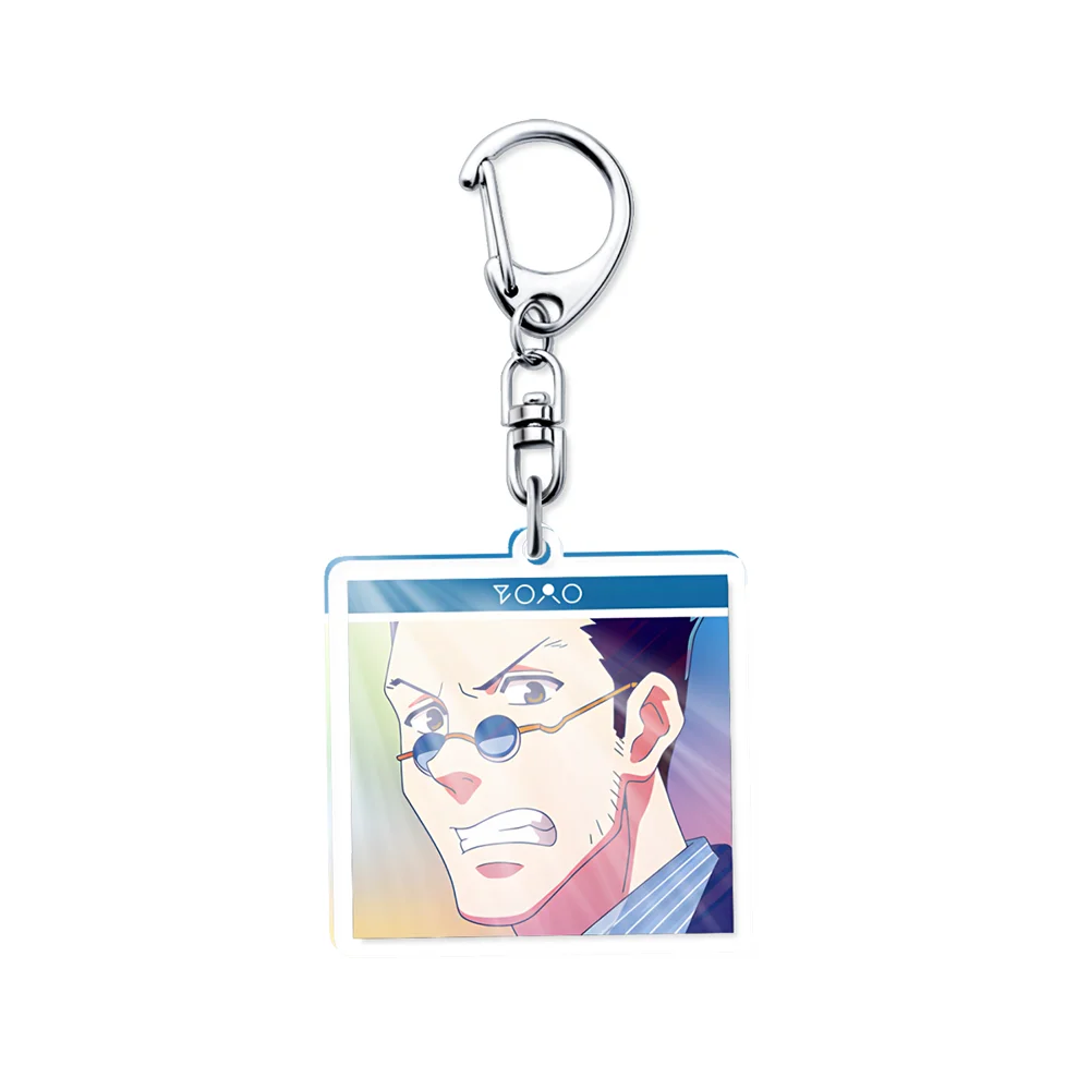 Anime peripheral acrylic pendant full-time hunter campus creative jewelry keychain pendant
