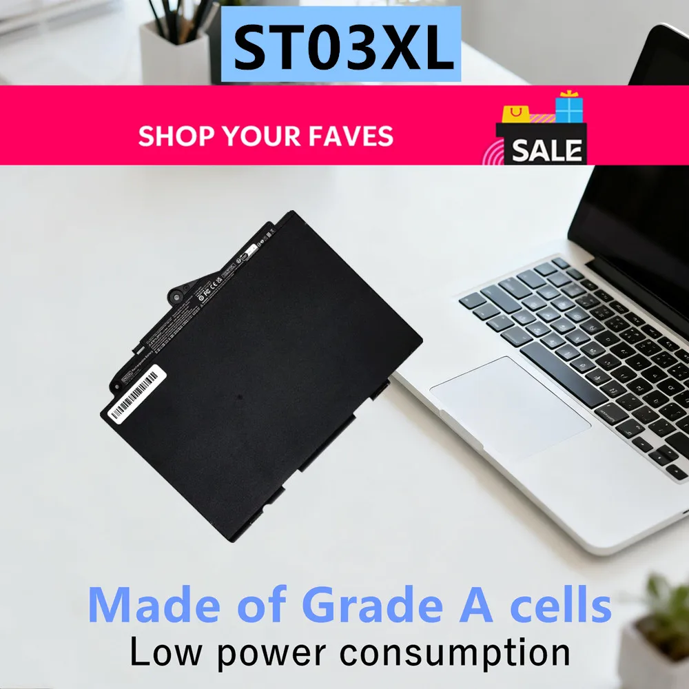 Laptop battery FOR HP EliteBook 725 820 G3 G4 Series SN03XL ST03XL HSTNN-UB6T HSTNN-DB6V HSTNN-I42C HSTNN-I34C