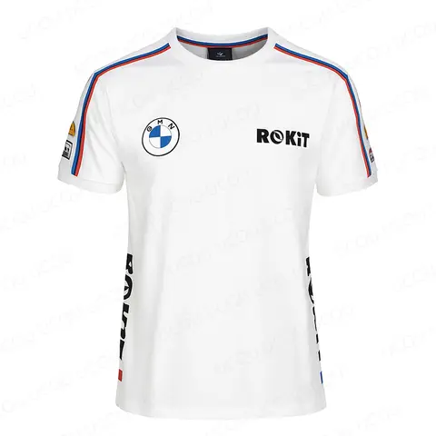 2025 ROKiT रेसिंग टी-शर्ट 2025 - कार और मोटरसाइकिल प्रशंसकों के लिए पुरुषों की मोटरस्पोर्ट टी, एक्सट्रीम स्पोर्ट्स स्टाइल कॉटन शर्ट 6 best sales टी शर्ट मोटो - №1