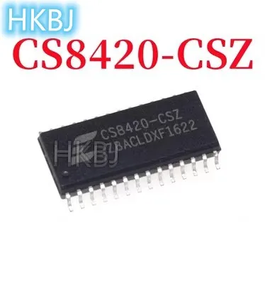 1 個オリジナル CS8420 CS8420-csz Sop28 オーディオインターフェイス受信機チップ新