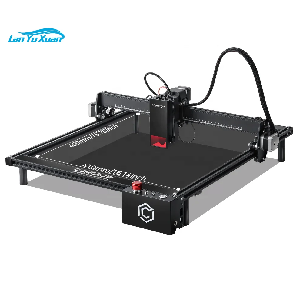 

Comgrow 20W High Speed La,ser Engraving Machine 410*400mm Desktop Diode Portable CNC La,ser Cutting Engraver